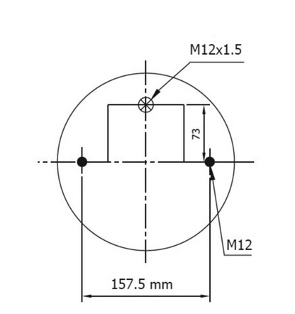 Heavy-Duty Triple Convoluted Air Spring Suspension Bag